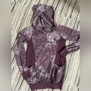 Super cute fall hoodie - plum - small